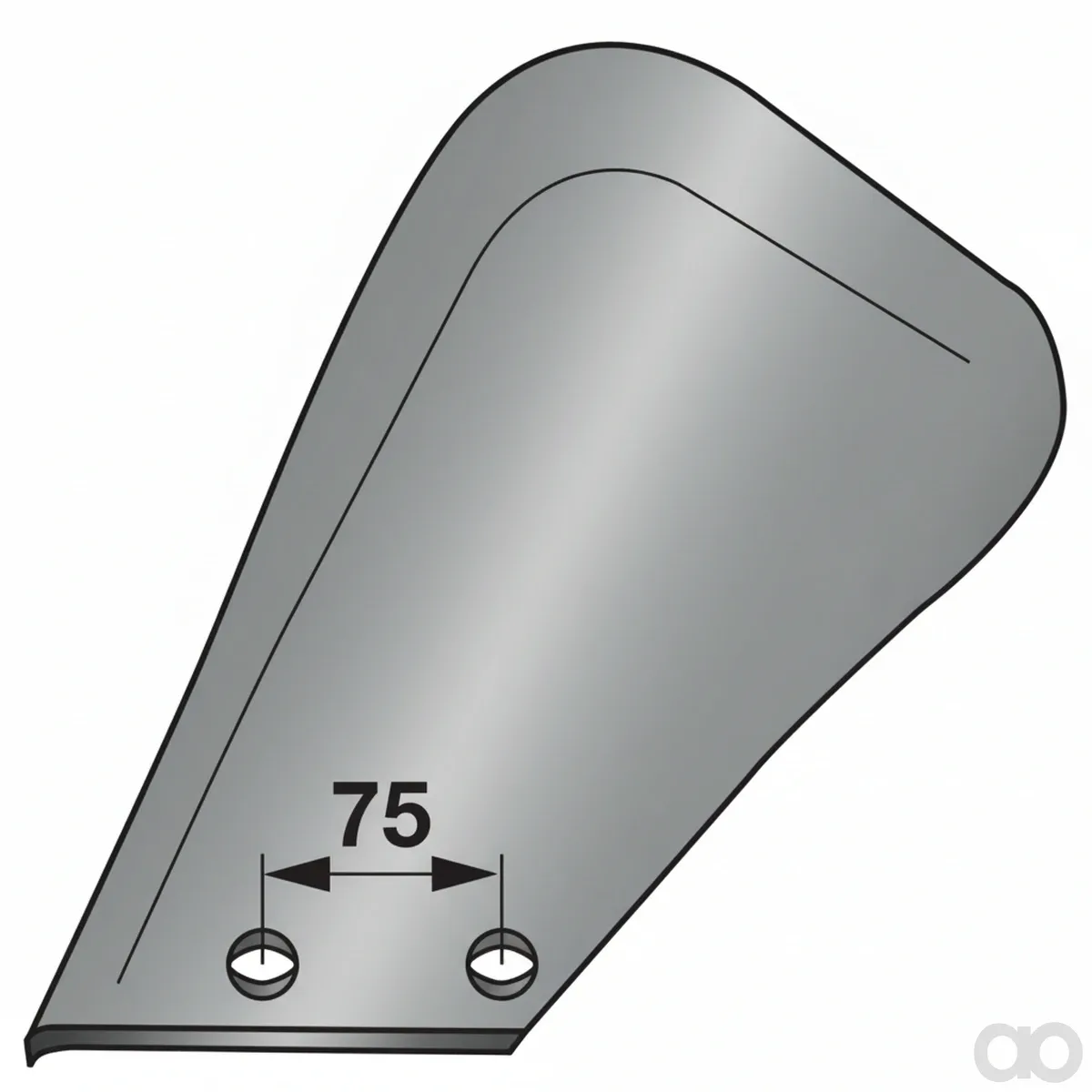 Prillinger - 00216575 - Vorschaelermollblech Stangen Anstelle