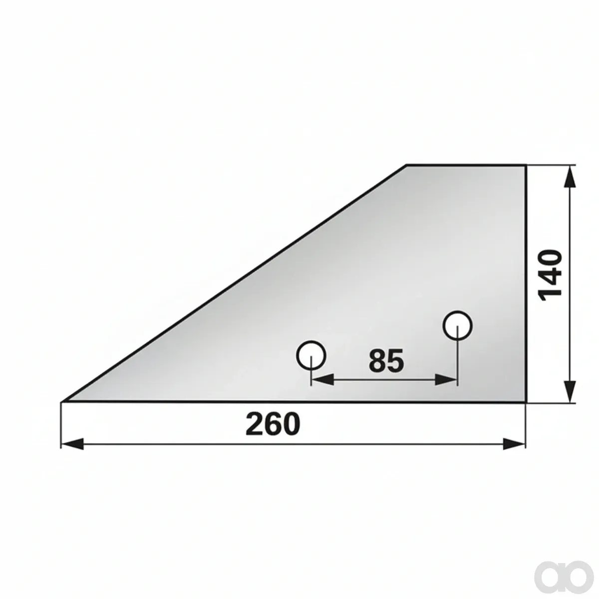 Prillinger - 00216602 - Anlagenkeil Rechts Anstelle V