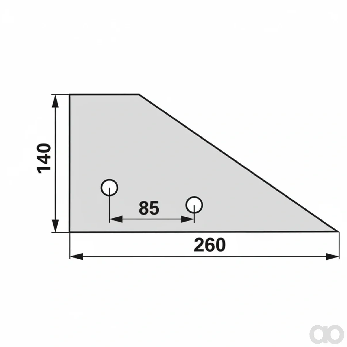 Prillinger - 00216603 - Anlagenkeil Stangen Anstelle Von