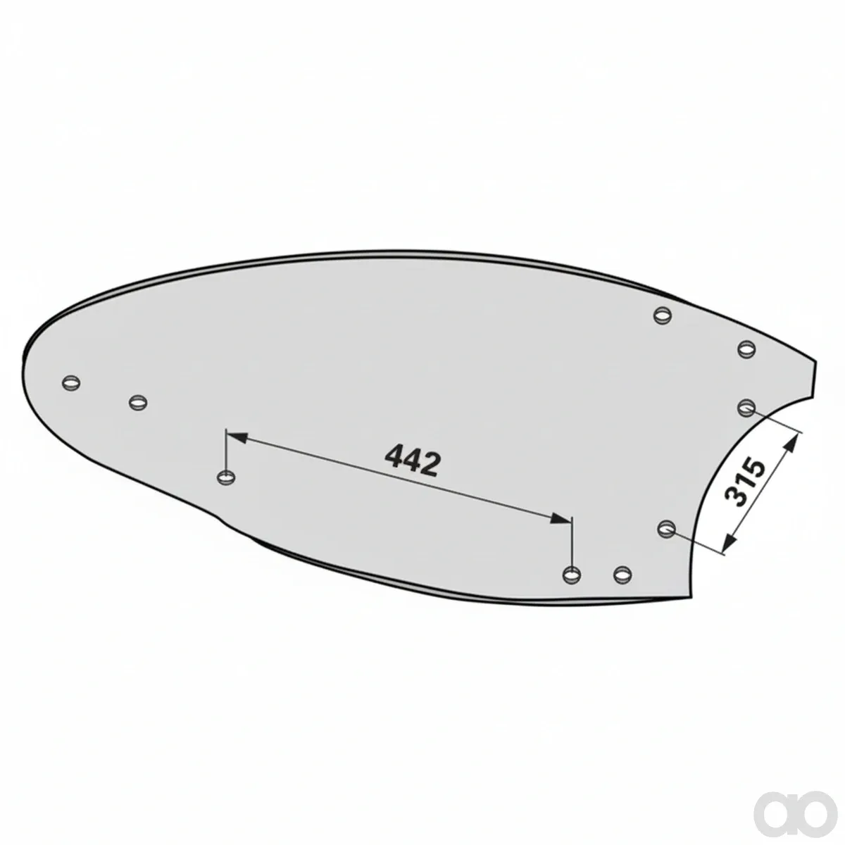 Prillinger - 00216626 - Mollblech Rechts Anstelle Von