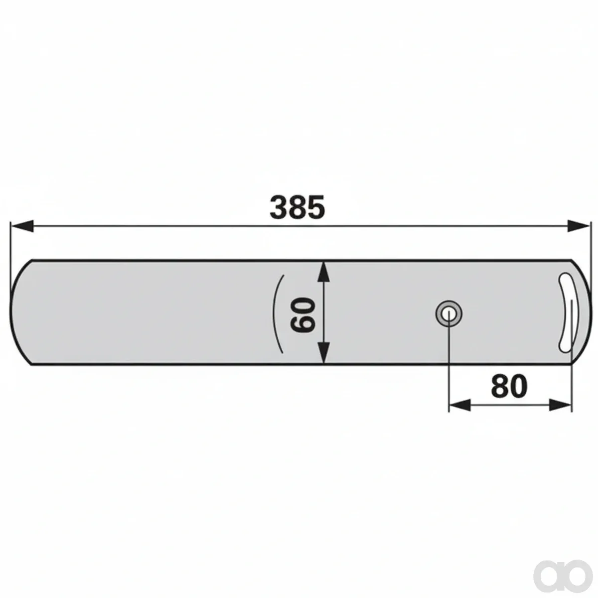 Prillinger - 00216646 - Streichschiene Rechts Anstelle