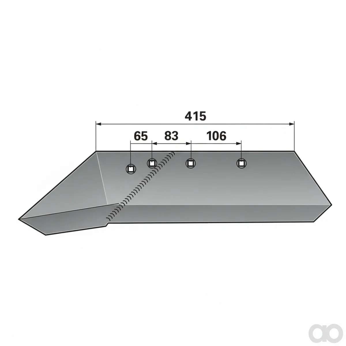 Prillinger - 00220221 - Flachschare Stangen Anstelle Von