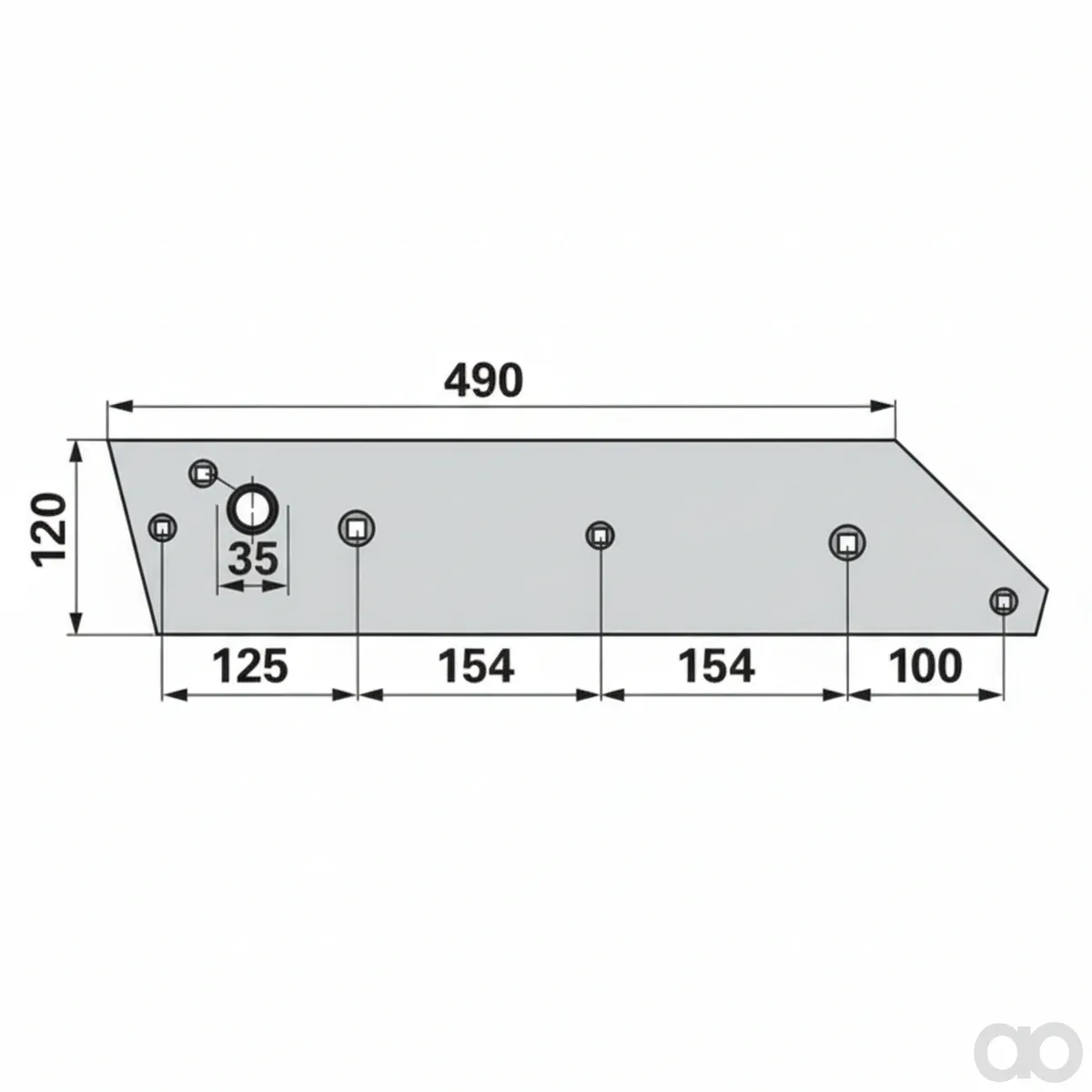 Prillinger - 00220379 - Anlage Stangen Hinten Anstelle Von