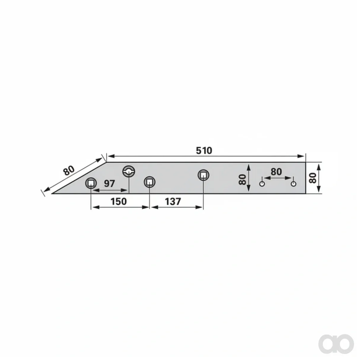 Prillinger - 00220408 - Anlage rechts Hinten Anstelle