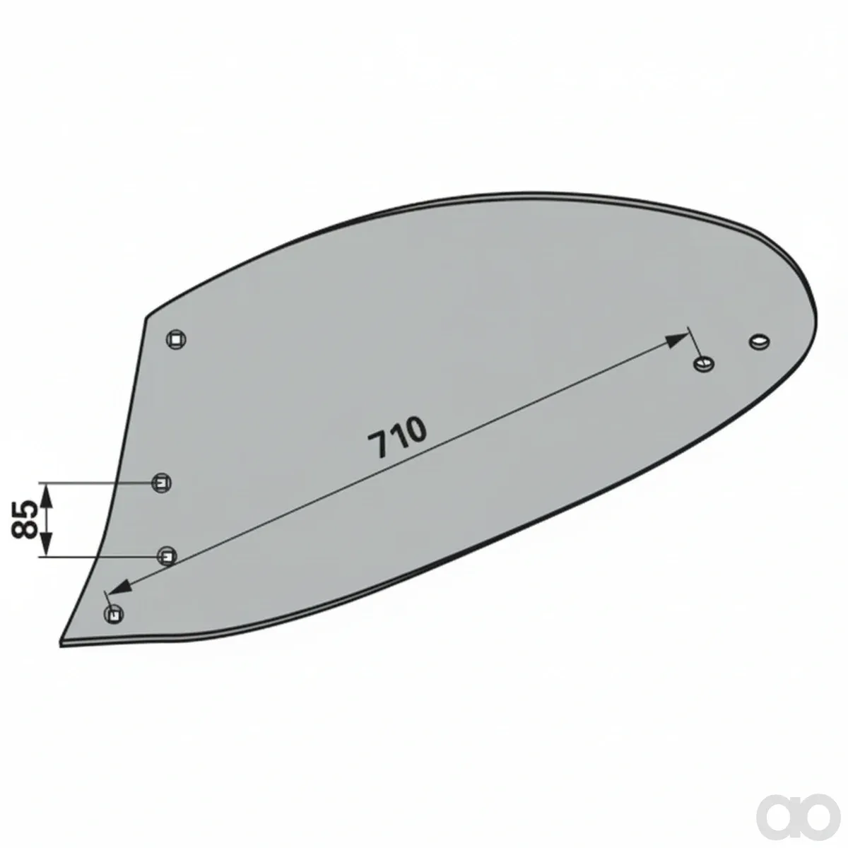 Prillinger - 00220451 - Mollblech Stangen Anstelle Von R