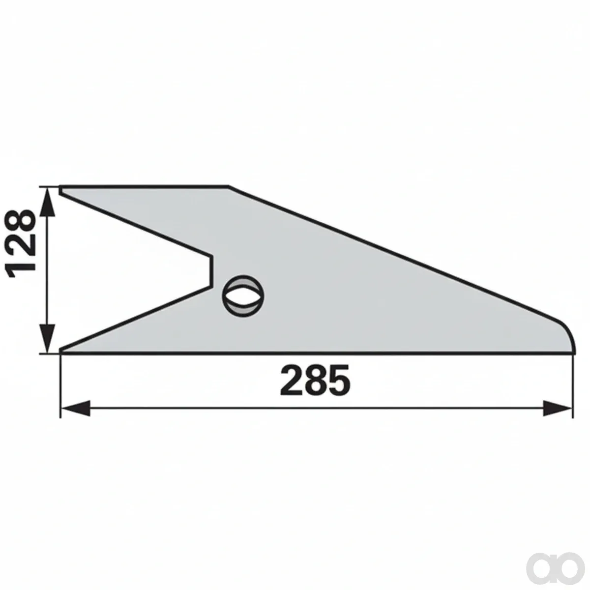 Prillinger - 00227403 - Anlagenkeil Wendbar Anstelle Von