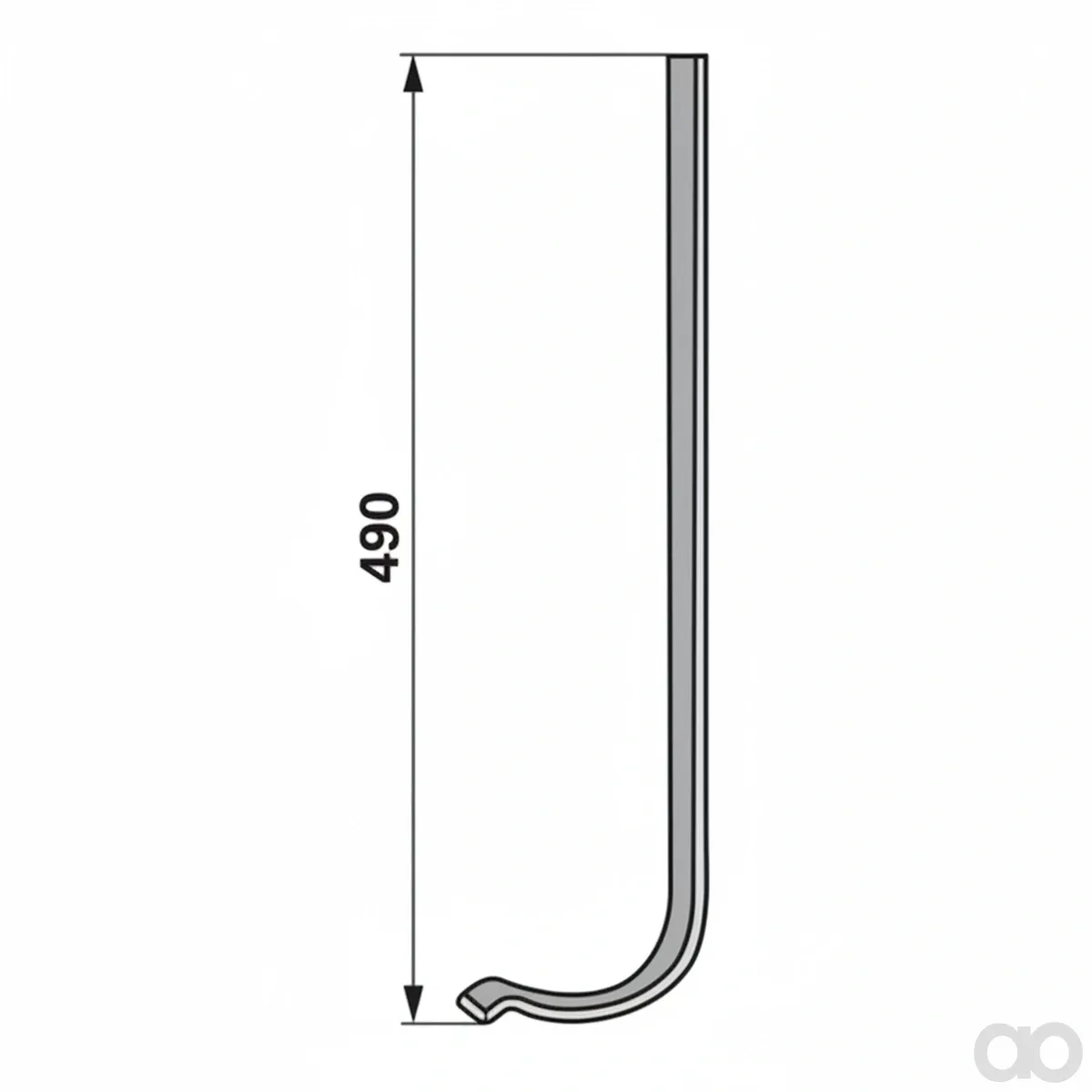 Prillinger - 00230826 - Verstaerkungsfeder L 490