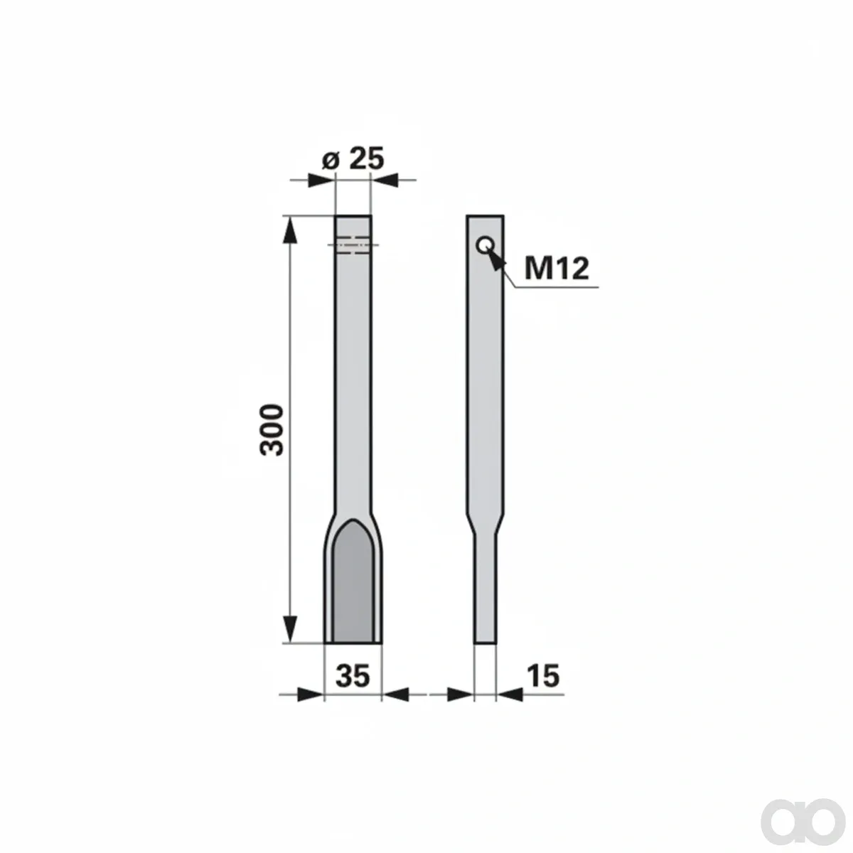 Prillinger - 00231053 - Schleppzinke Anstelle Dalbo 14