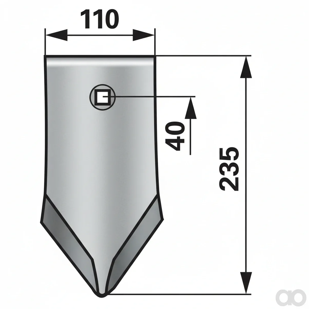 Prillinger - 00232872 - Scharspitze Anstelle Von Regent