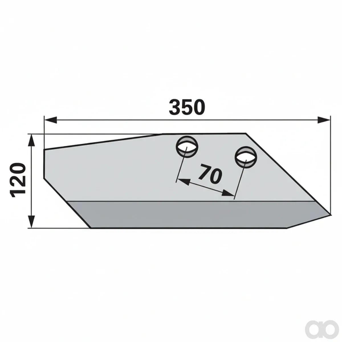 Prillinger - 00240158 - Fluegelschare Rechts Anstelle Von