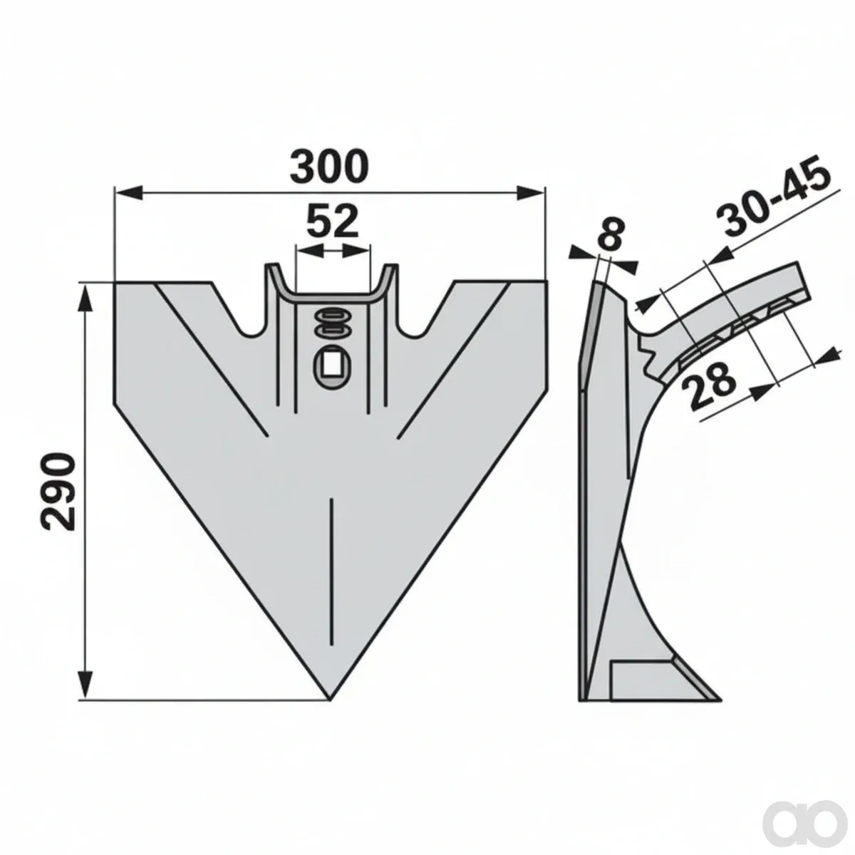 Prillinger - 00240188 - Gaensefusschare Arbeitsbreite 30