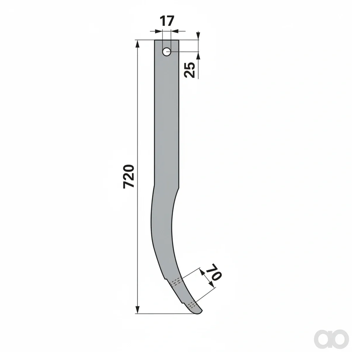 Prillinger - 00240202 - Schwergrubberstiel Material 60