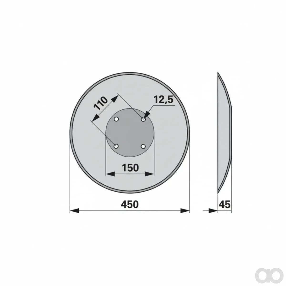Prillinger - 00240552 - Hohlscheibe Glatt Anstelle Von