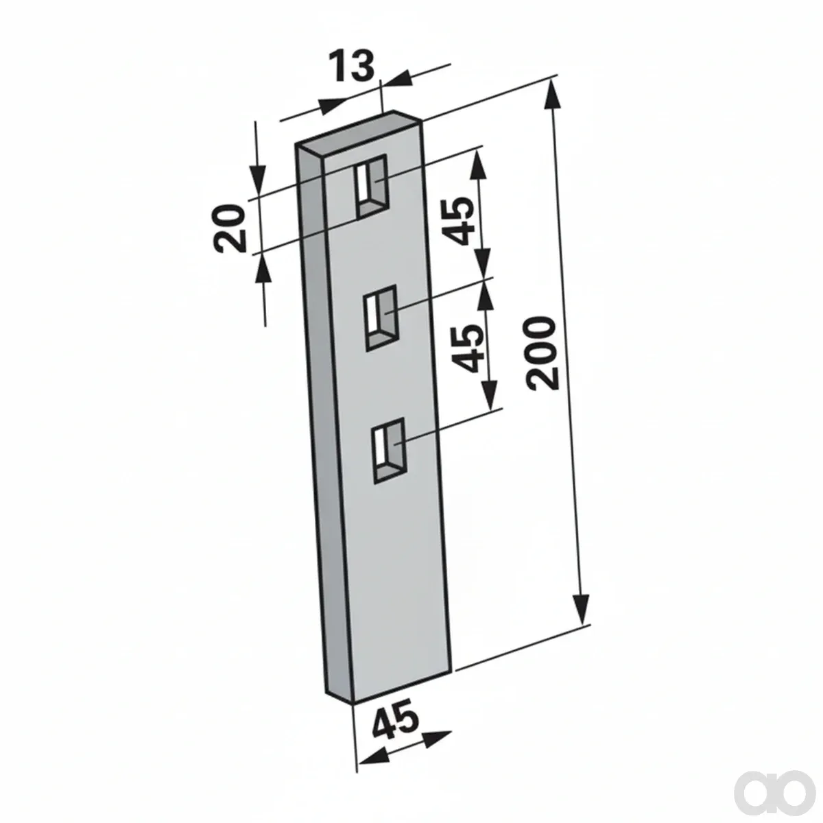 Prillinger - 00240563 - Verschleissteil Anstelle Von Vaederstad