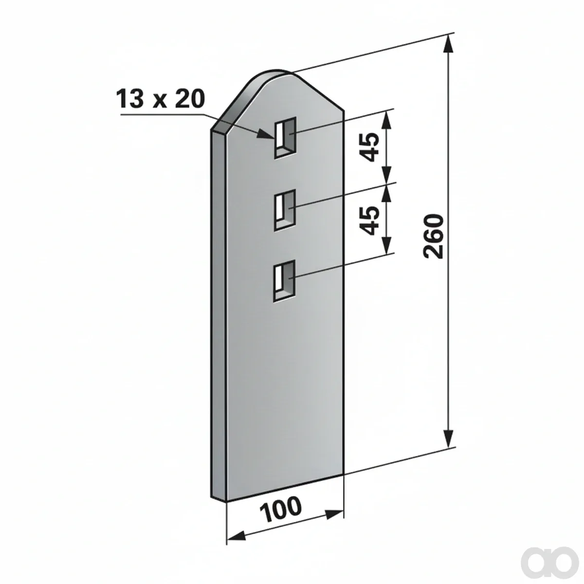 Prillinger - 00240564 - Verschleissteil Anstelle Von Vaederstad