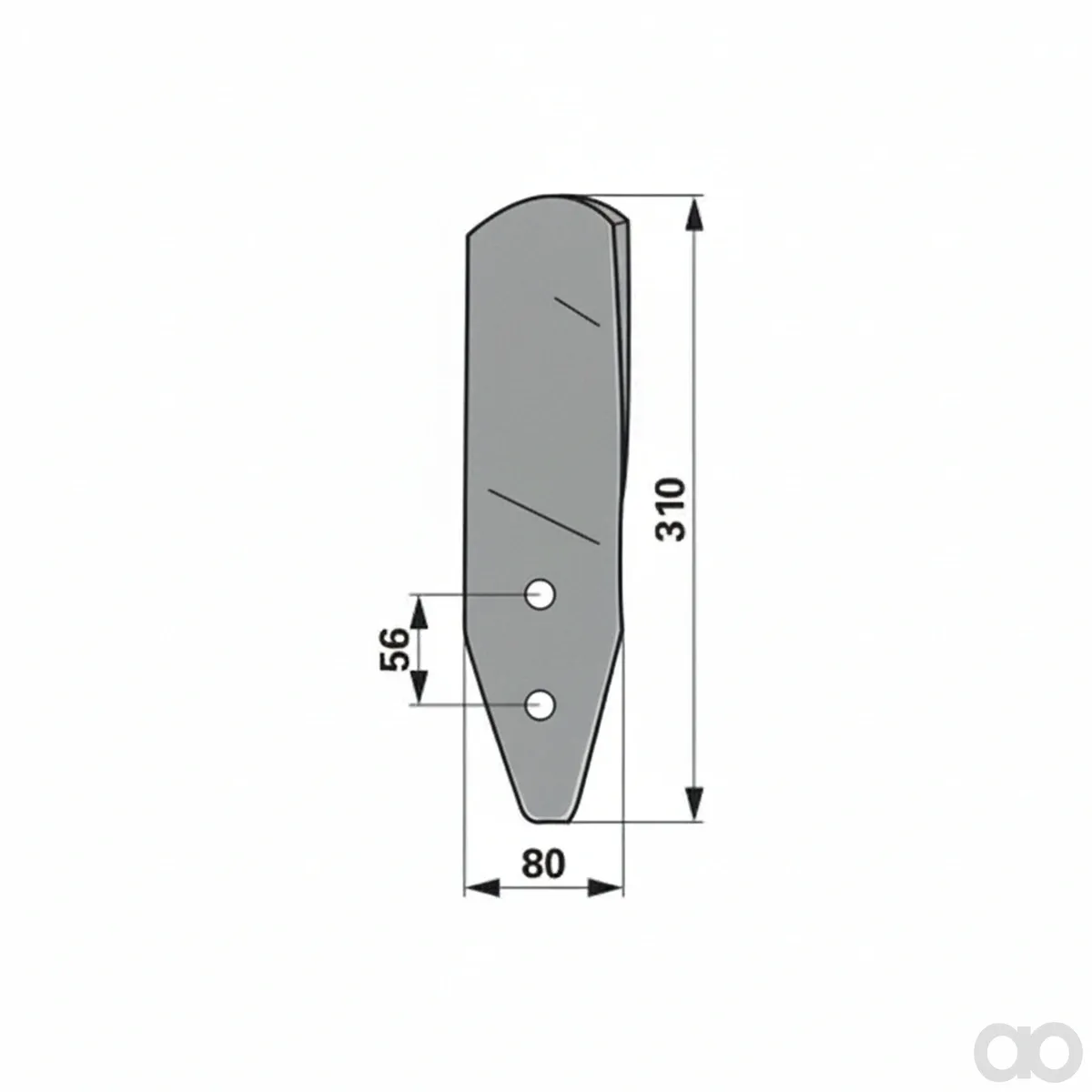 Prillinger - 00240579 - Leitblech Stangen Anstelle Von H