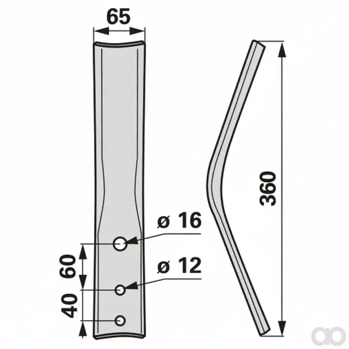 Prillinger - 00240597 - Leitblech Anstelle Von Kverne
