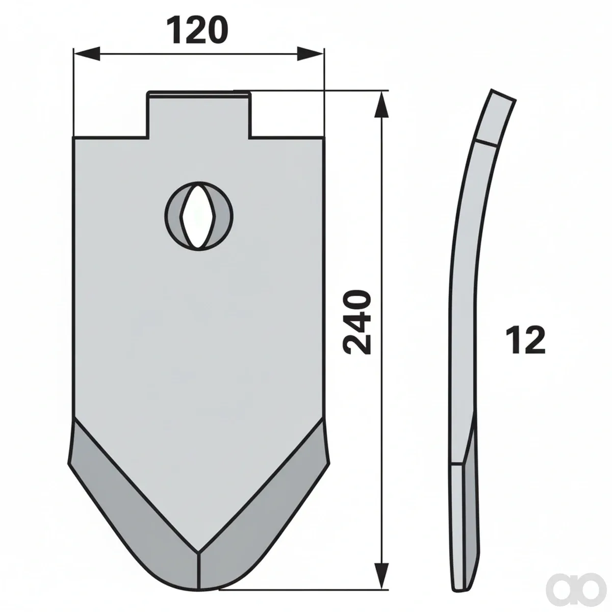 Prillinger - 00240599 - Scharspitze Anstelle Von Kern