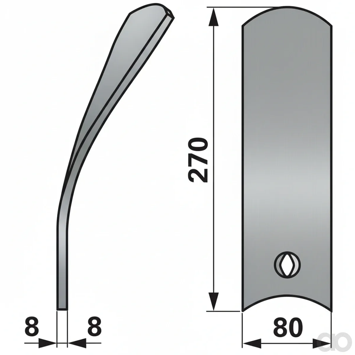 Prillinger - 00240715 - Leitblech rechts Anstelle von