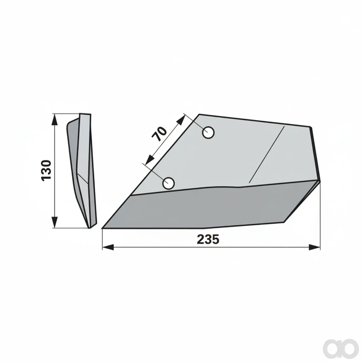 Prillinger - 00240723 - Fluegelschar Stangen gekroepft Anstelle