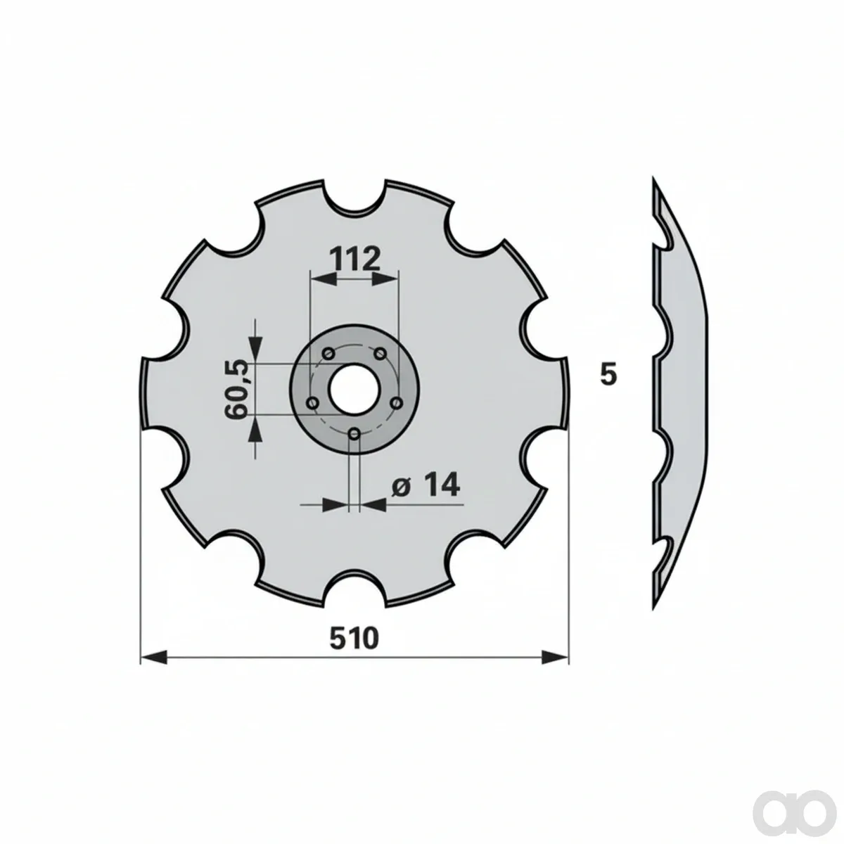 Prillinger - 00240962 - Eggenscheibe Anstelle Von Hat