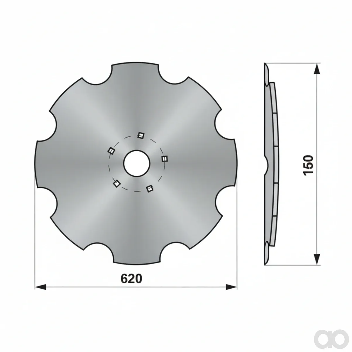 Prillinger - 00240968 - Eggenscheibe Anstelle Von Reg
