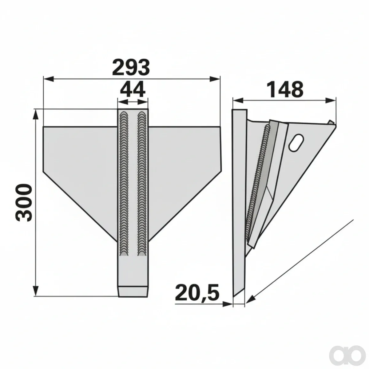 Prillinger - 00241136 - Tiefenlockerer Fluegelschare An