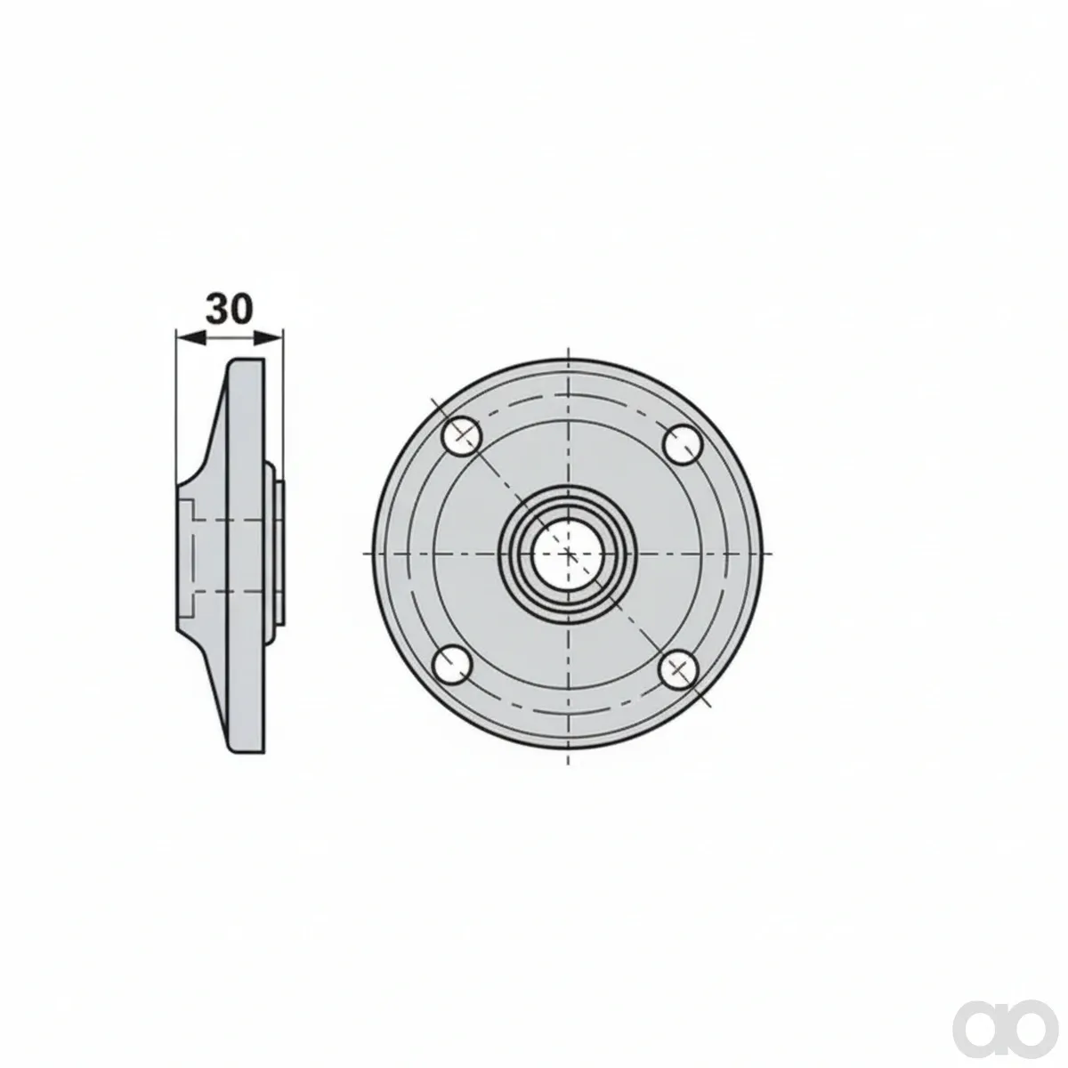 Prillinger - 00241258 - Scheibenlagerung Anstelle Von