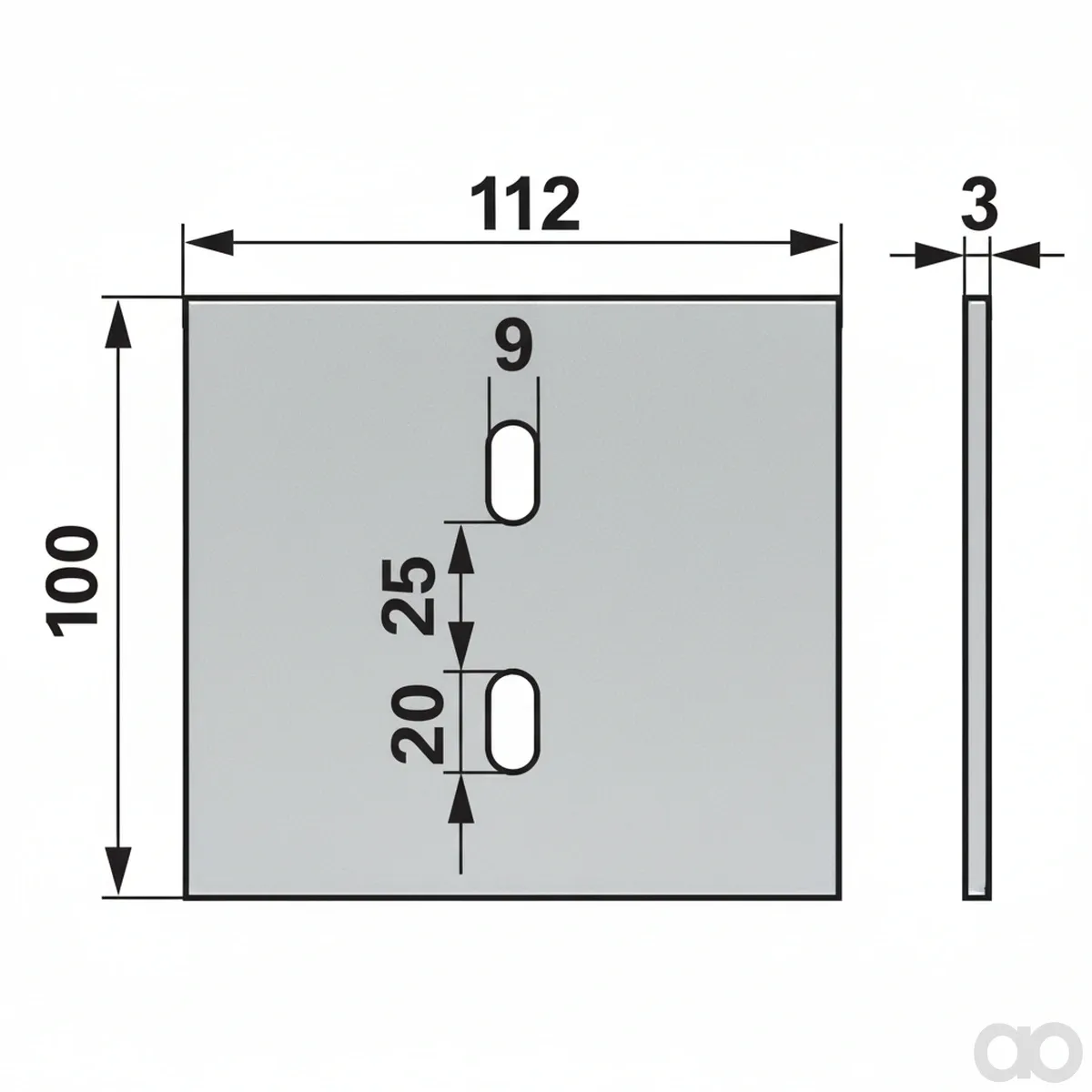 Prillinger - 00250063 - Abstreifblech Anstelle Von Lely
