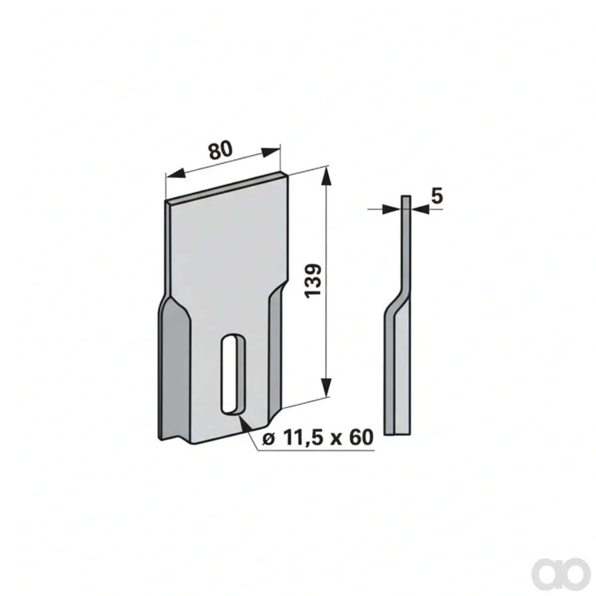 Prillinger - 00250171 - Abstreifer Anstelle Breviglieri