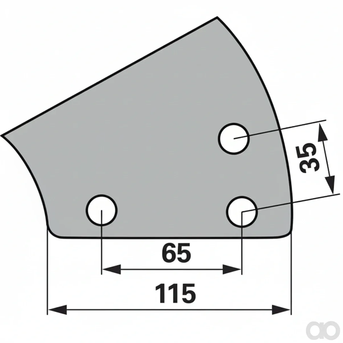 Prillinger - 00270092 - Messer Fuer Erdbohrer Anstelle