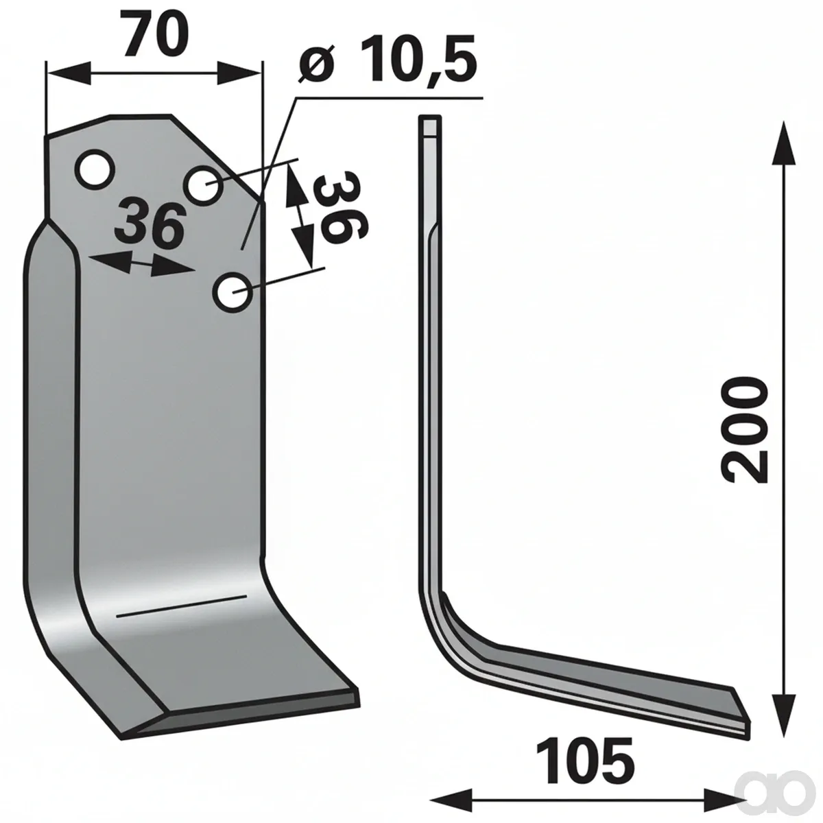 Prillinger - 00270126 - Winkelmesser Rechts Anstelle Von