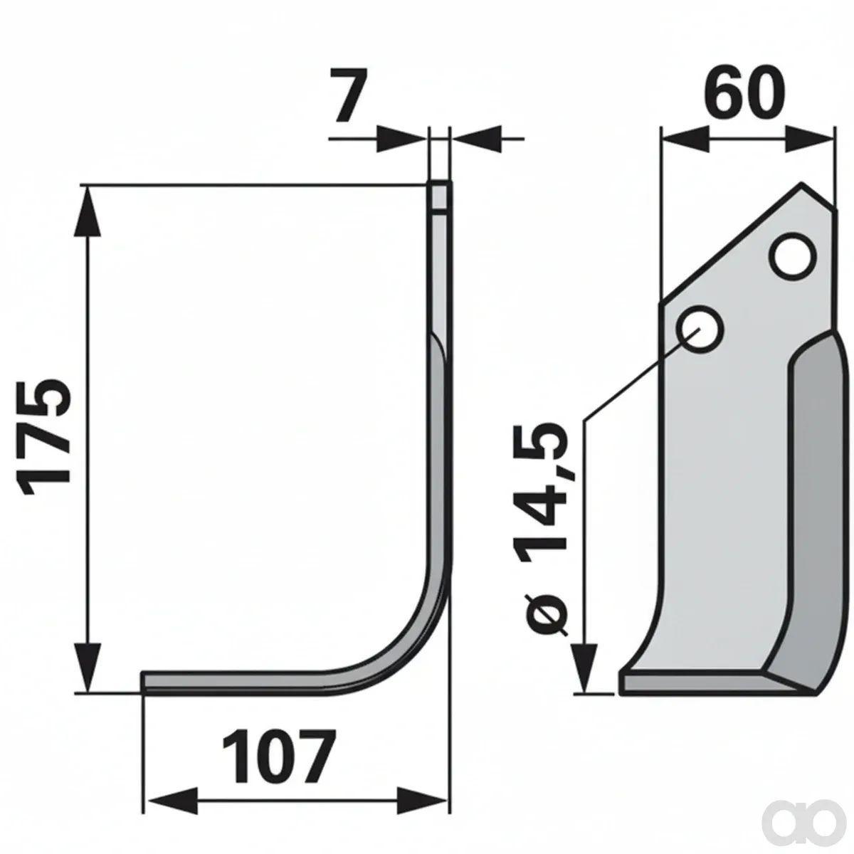Prillinger - 00270663 - Winkelmesser Stangen Anstelle Von