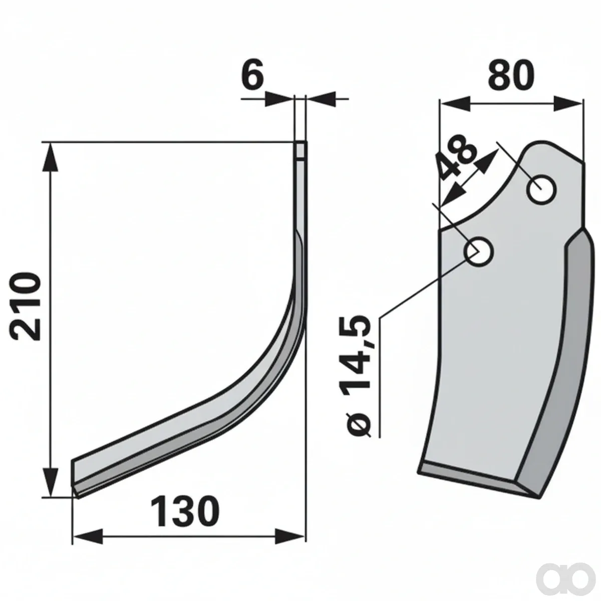 Prillinger - 00270699 - Bogenmesser Stangen Anstelle Von