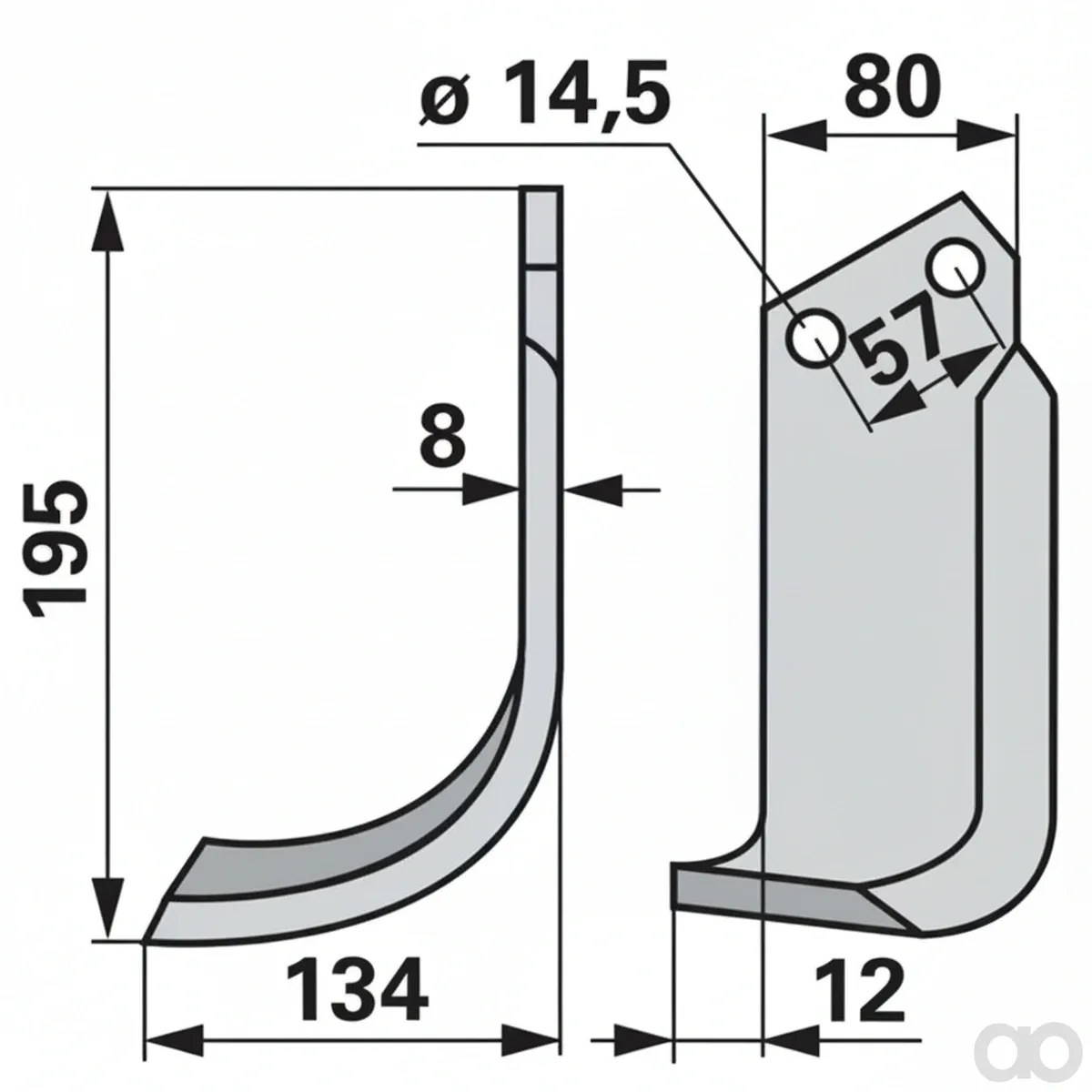 Prillinger - 00270853 - Bogenmesser Stangen Anstelle V