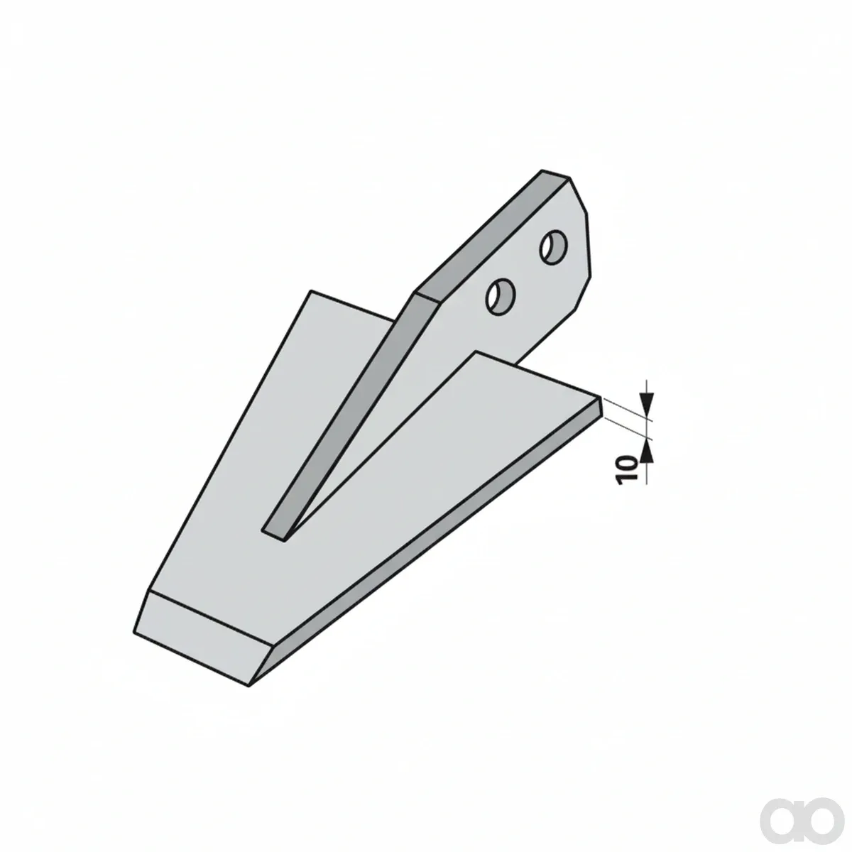 Prillinger - 00271244 - Spaten Arbeitsbreite = 180