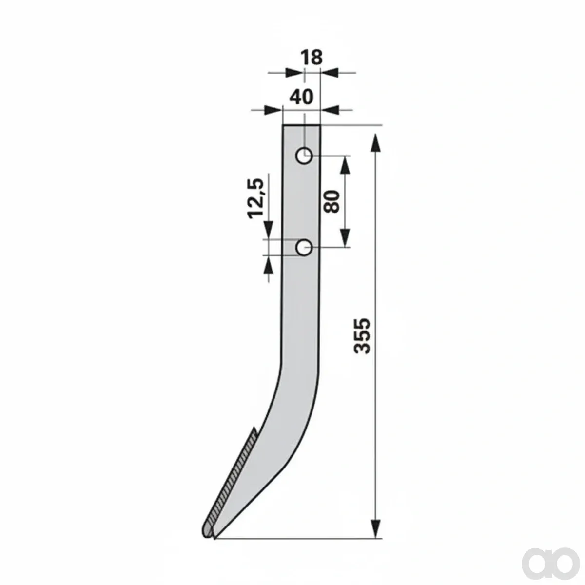 Prillinger - 00271509 - Fraeshaken L = 355
