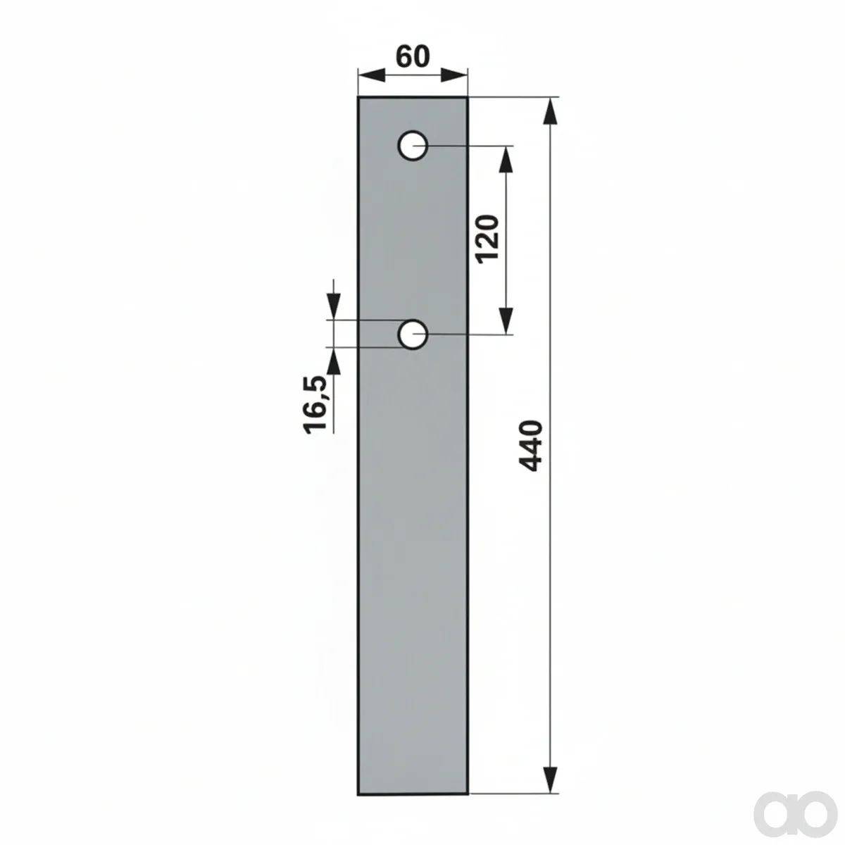 Prillinger - 00271512 - Fraeshaken L = 440