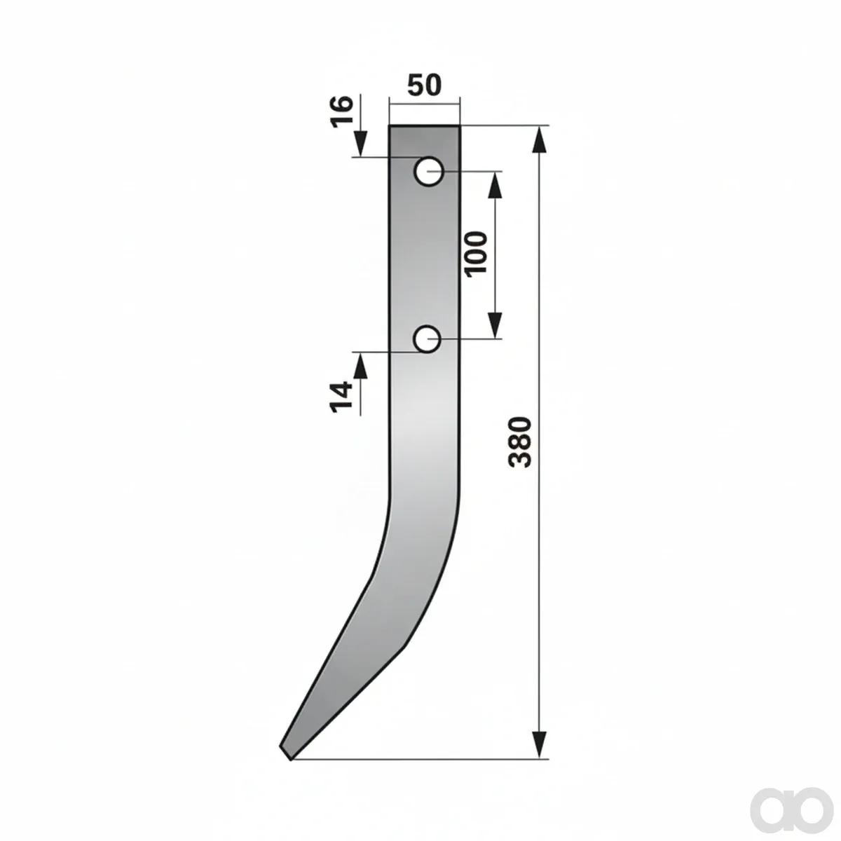 Prillinger - 00271515 - Fraeshaken L = 380