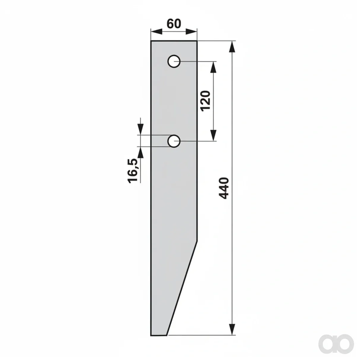 Prillinger - 00271517 - Fraeshaken L = 440