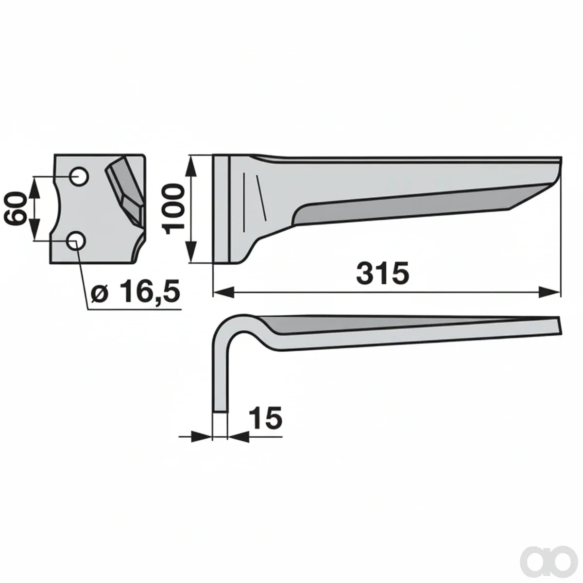 Prillinger - 00280133 - Kreiseleggenzinke Stangen Anstelle