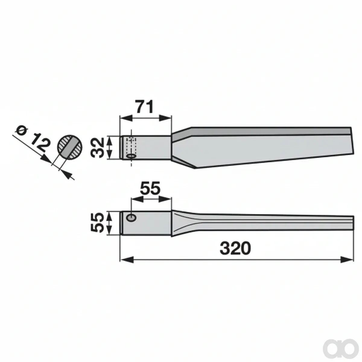 Prillinger - 00280151 - Kreiseleggenzinke Stangen Anstelle