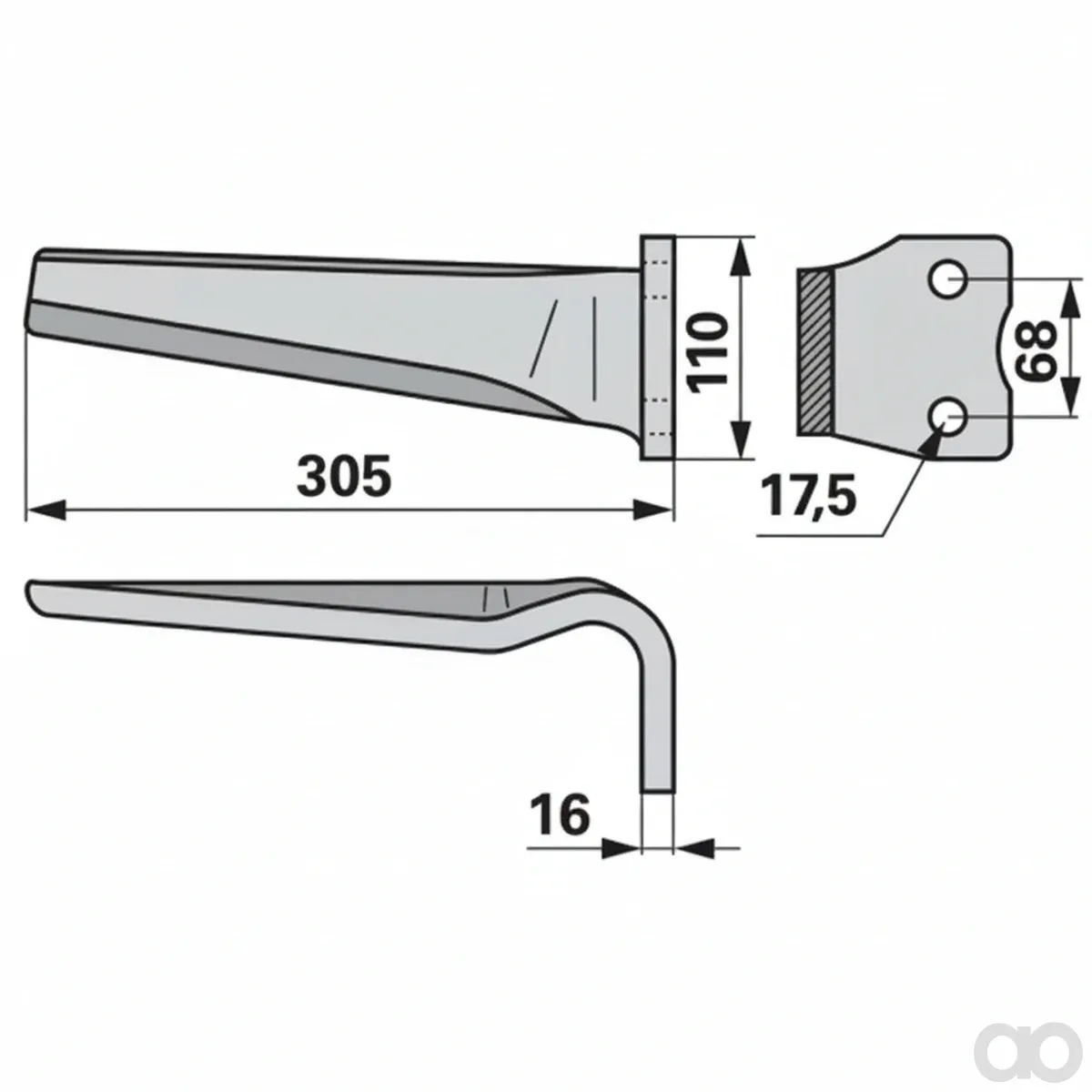 Prillinger - 00280192 - Kreiseleggenzinke Rechts Anstelle