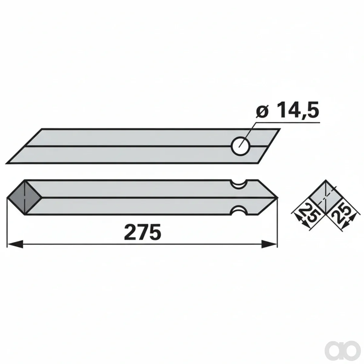 Prillinger - 00280218 - Kreiseleggenzinke Gerade Anstelle