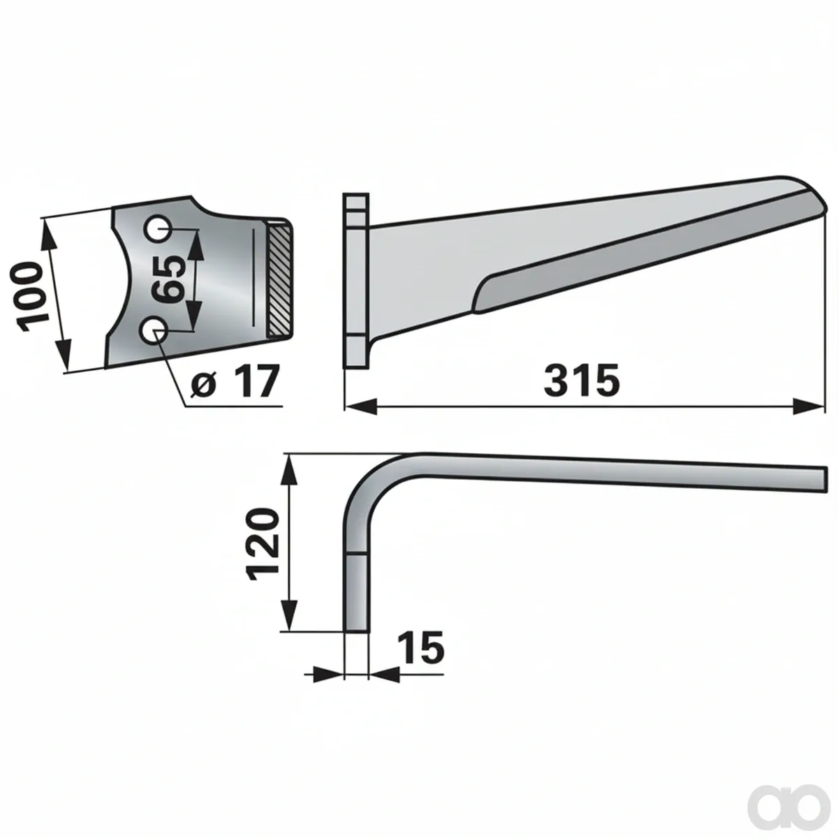 Prillinger - 00280251 - Kreiseleggenzinke Stangen Anstelle