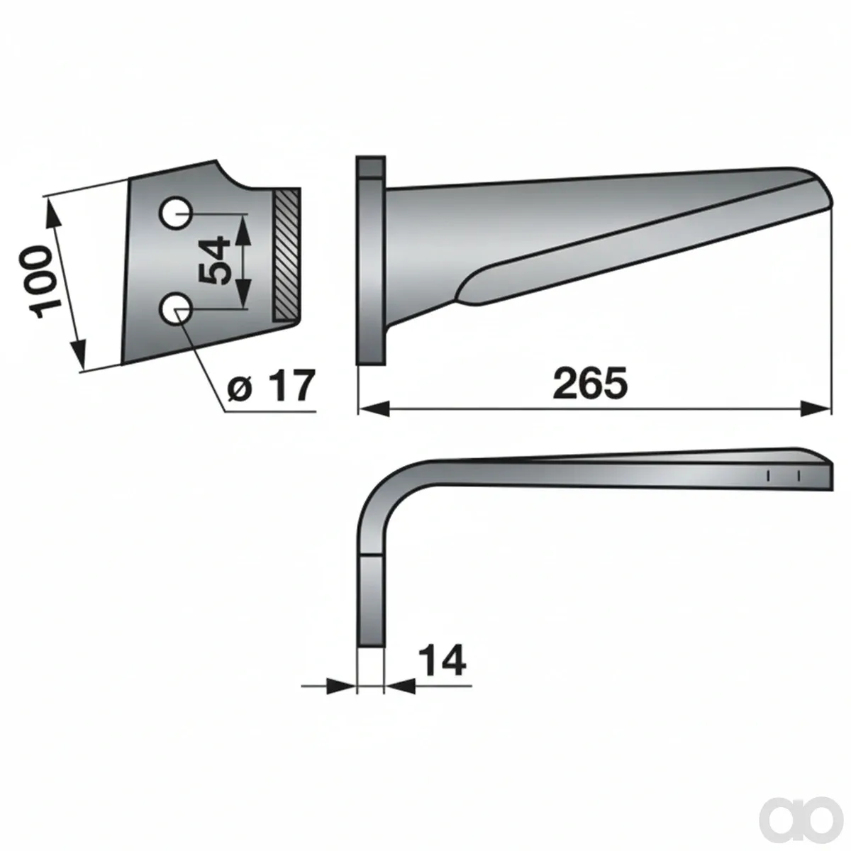 Prillinger - 00280265 - Kreiseleggenzinke Stangen Anstelle