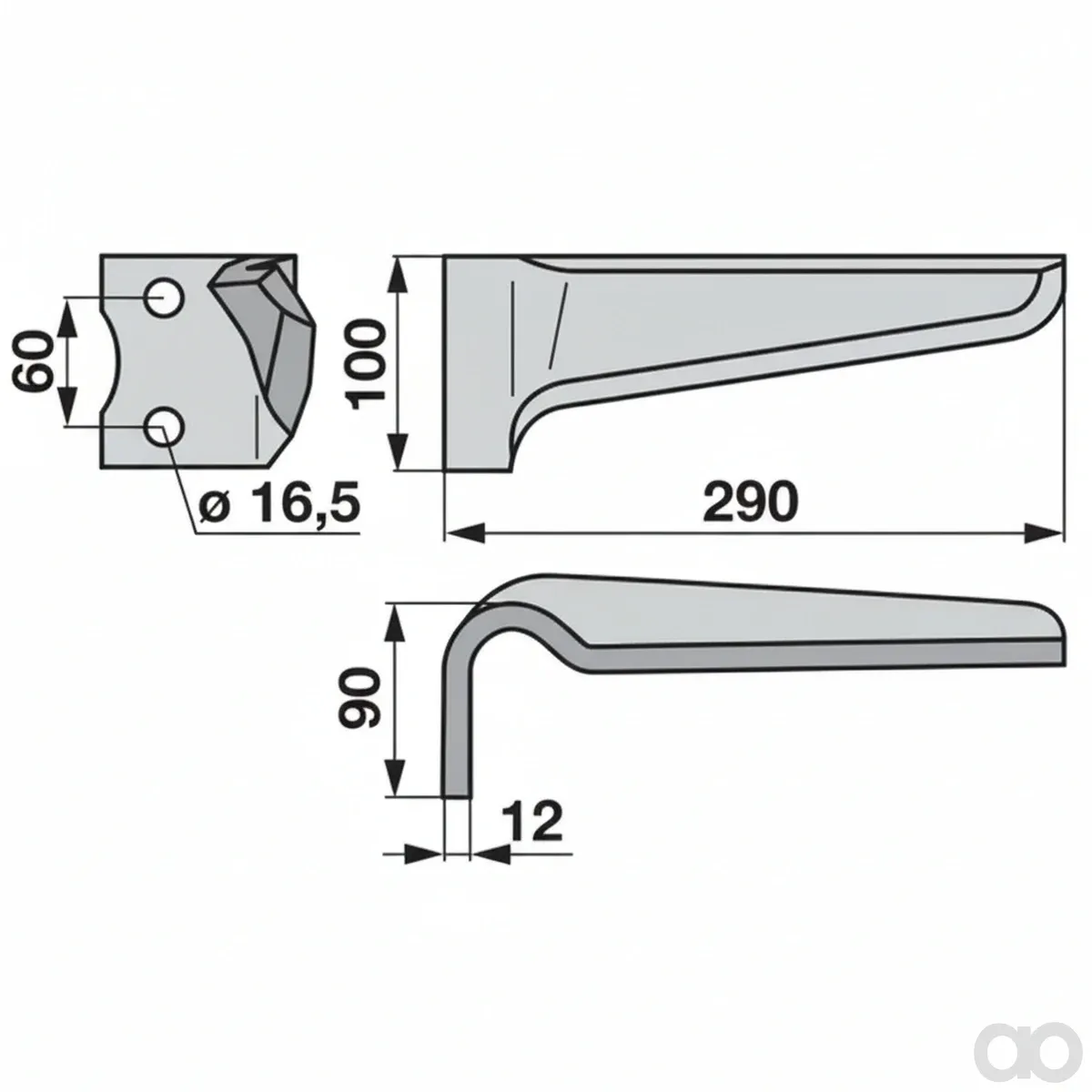 Prillinger - 00280307 - Kreiseleggenzinke Stangen Anstelle