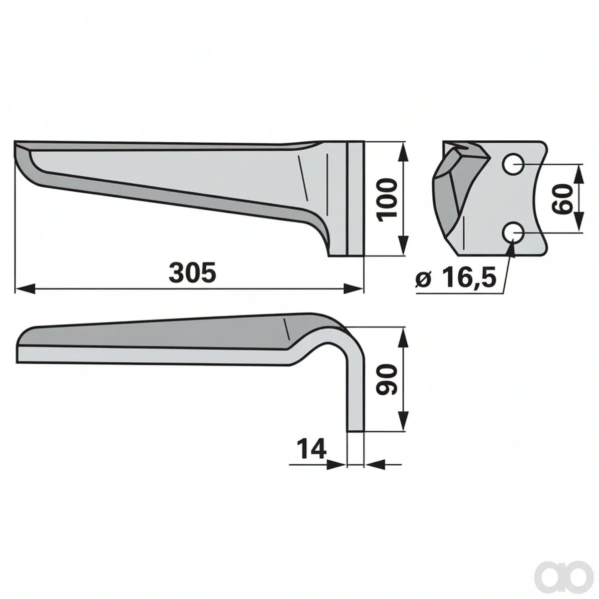 Prillinger - 00280314 - Kreiseleggenzinke Rechts Anstelle