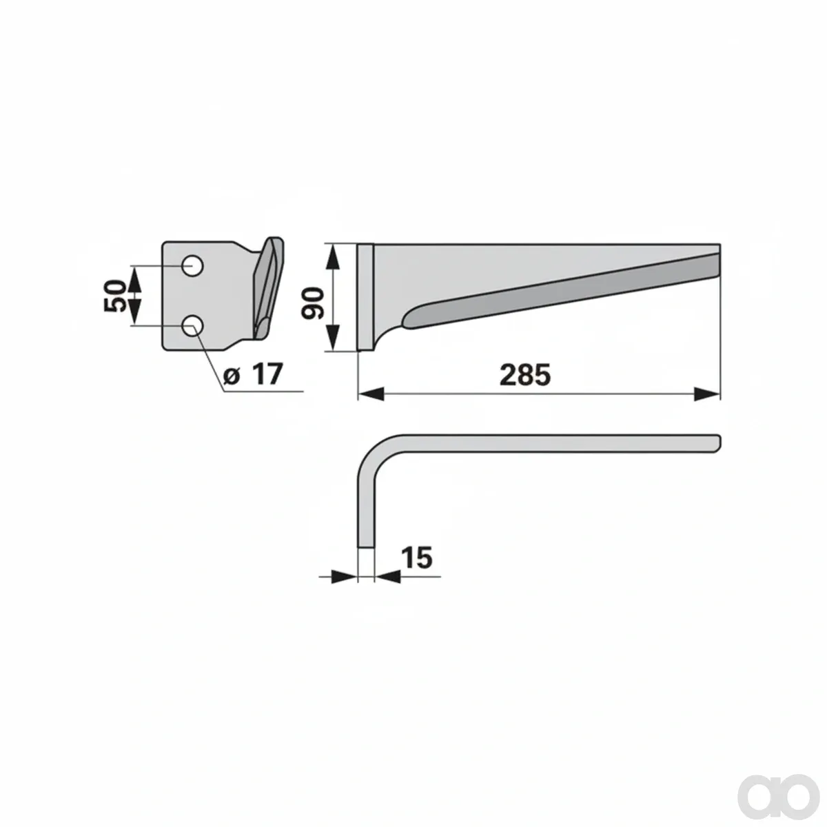 Prillinger - 00280323 - Kreiseleggenzinke Stangen Anstelle