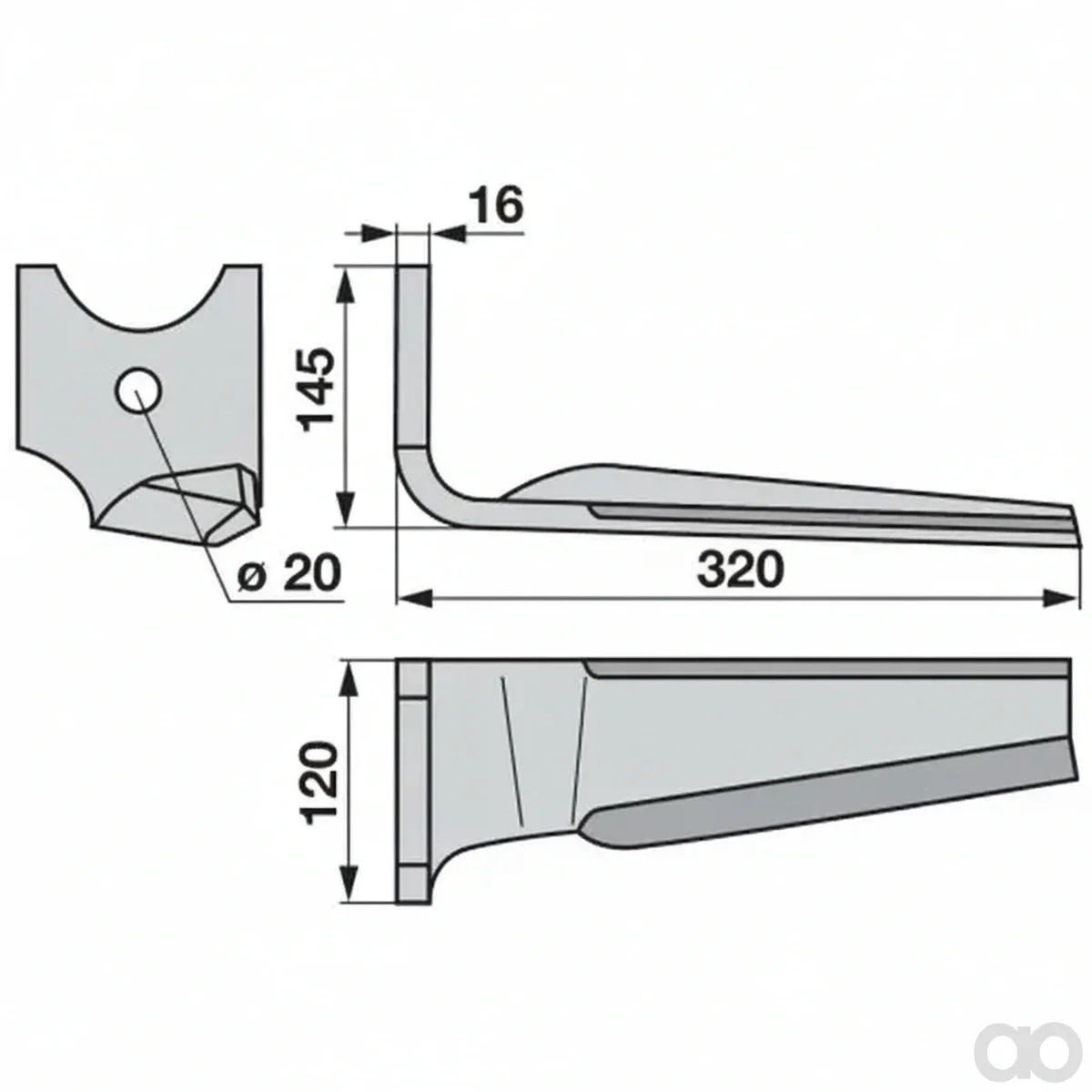 Prillinger - 00280626 - Kreiseleggenzinke Stangen Anstelle
